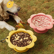 Dog Collapsible Bowl Folding Silicone