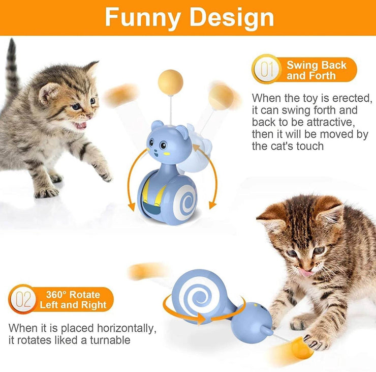Cat Interactive Feather Toys - Purrlo