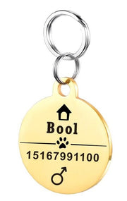Personalized Dog ID Tag