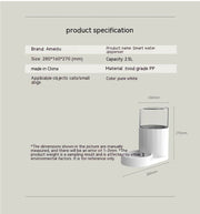 Cat Water Fountain Automatic Pet Feeder - Purrlo