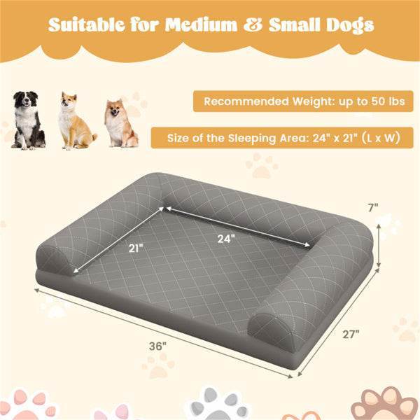 36 Inch Orthopedic Dog Bed - Purrlo