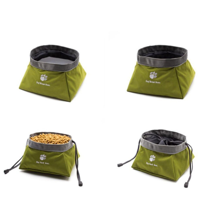 High grade waterproof collapsible pet bowl