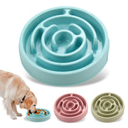 Silicone Dog Puzzle Feeder Bowl