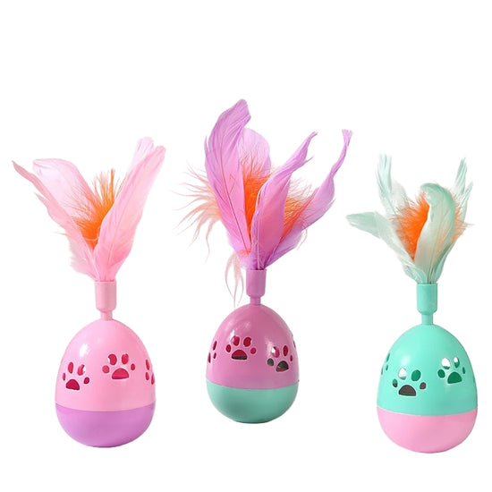 Tumbler Bell Cat Interactive Toys